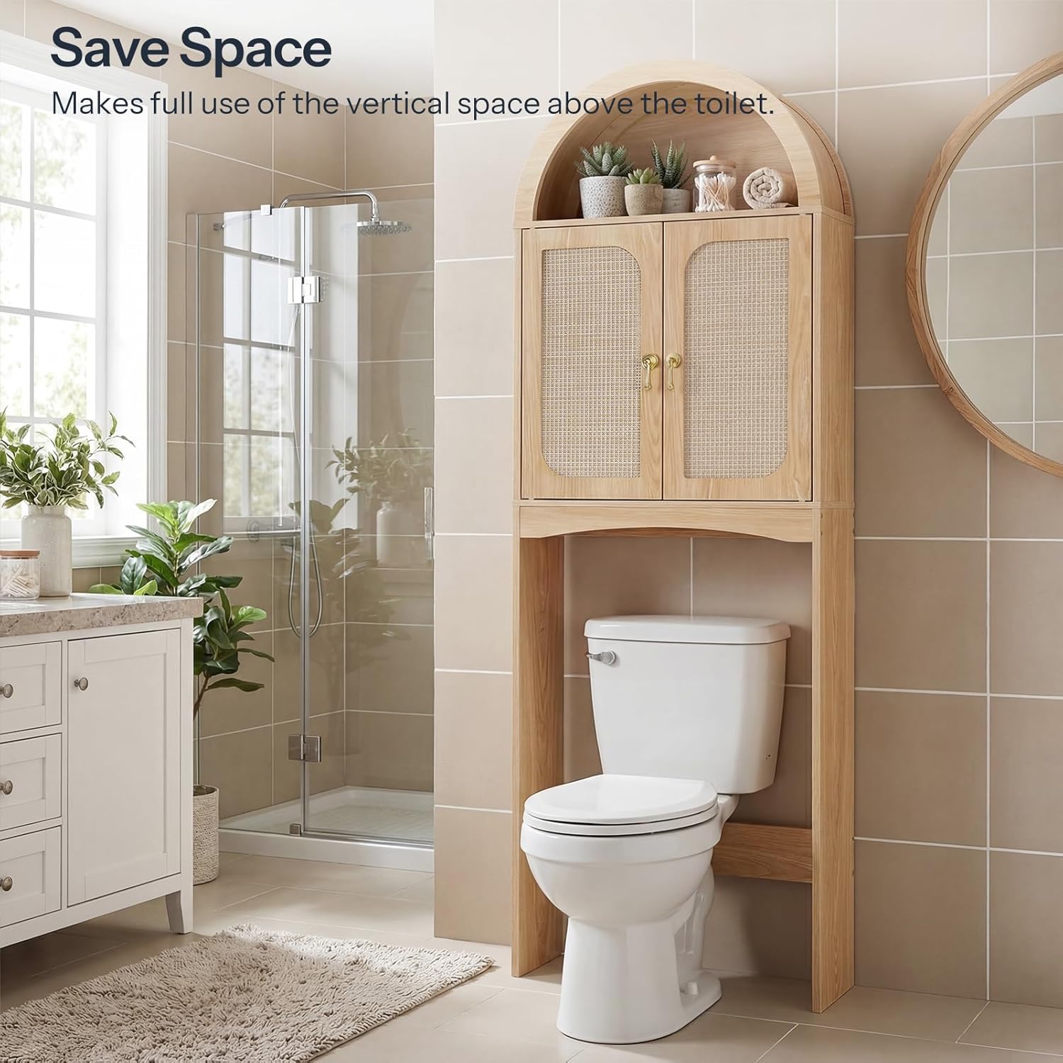 HavenArch Bathroom Storage Cabinet