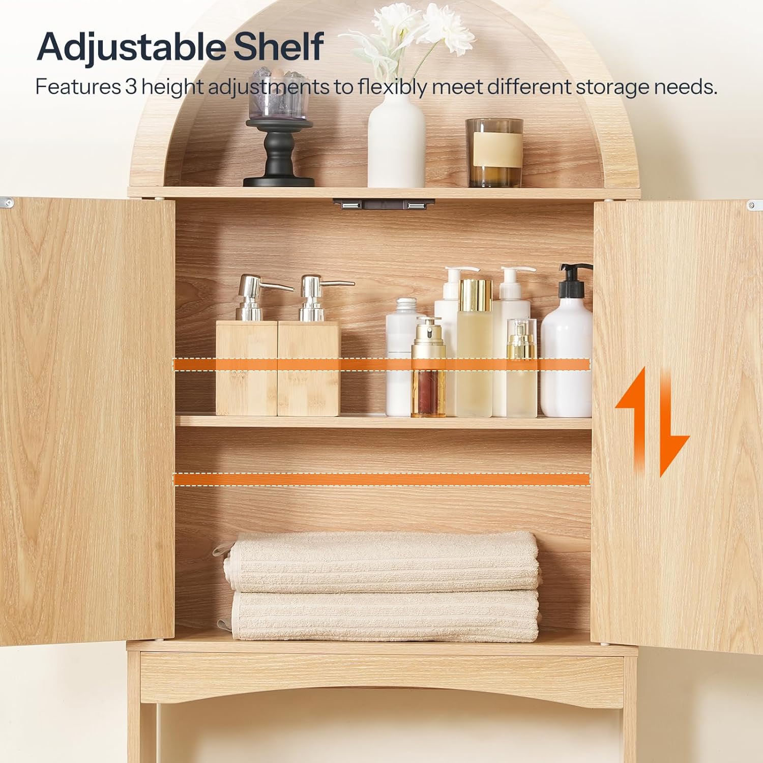 HavenArch Bathroom Storage Cabinet